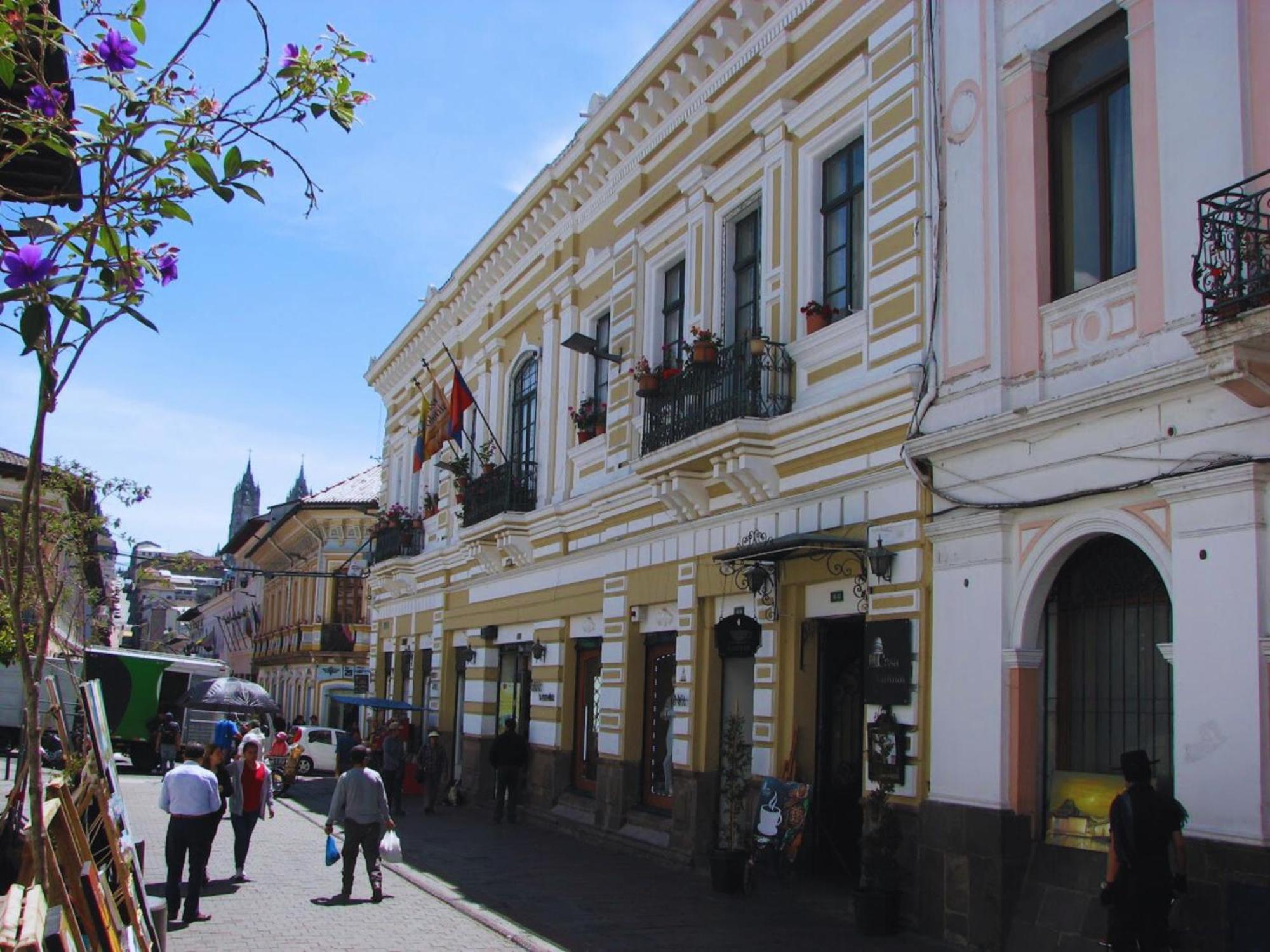 Hotel Casa Colonial Quito Exterior foto